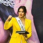 Harnaaz Kaur Sandhu Instagram - #MissUniverse 2021, #Harnaaz Kaur Sandhu visited #BennettUniversity on 25th March and left the students in awe of her magnificent yet humble personality. While inspiring the young minds, she talks about empowerment, self belief and to value oneself. #HarnaazSandhu #HarnaazAtBU @missdivaorg @missindiaorg @harnaazsandhu_03 Bennett University
