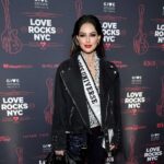 Harnaaz Kaur Sandhu Instagram - My first concert ever with @loverocksny It’s always an honour to volunteer with @godslovenyc to provide free meals for their clients suffering with allergies and diseases. Kudos to the whole organisation for their Sixth Annual Love Rocks NYC Benefit Concert to raise donations to aid their humanitarian support for the people of Ukraine 🇺🇦🙏🏻 #loverocksnyc @missuniverse Styled by @meemmap Jacket @kittenish Blouse @7forallmankind Earrings, necklace, earcuff @bonheur_jewelry Rings @designerdreamcollection Pants @halston Shoes @Larroudé Bag @ninashoes The Beacon Theatre
