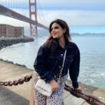 Harnaaz Kaur Sandhu Instagram - Golden bridge ✅✨ Golden Gate Bridge