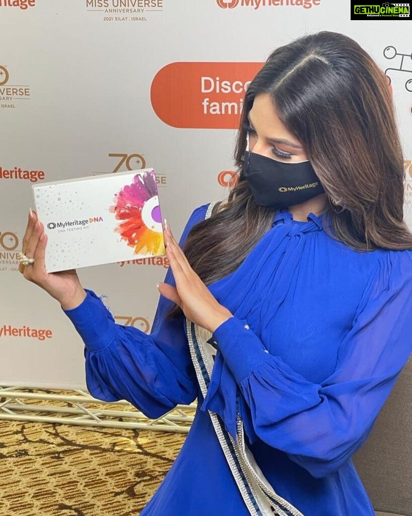 Harnaaz Kaur Sandhu Instagram - I've always been very close to my culture and my traditions and I'm very excited to know more about my heritage by just a simple DNA test done with @myheritage_official ✨ Can't wait to find out more! @missdivaorg @timestalent @missuniverse #HarnaazSandhu #LIVAMissDivaUniverse2021 #MissUniverse #RoadToMissUniverse #MissUniverse2021 #VotingApp #VoteForIndia #India #TeamIndia