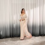 Harnaaz Kaur Sandhu Instagram - 🤍 Outfit @sawangandhiofficial Stylist @bharatg18 Accessories @curiocottagejewelry HMUA @sabakhanmakeup @hairby_shivanik Edited by Harnoor Sandhu Photography by @sjframes