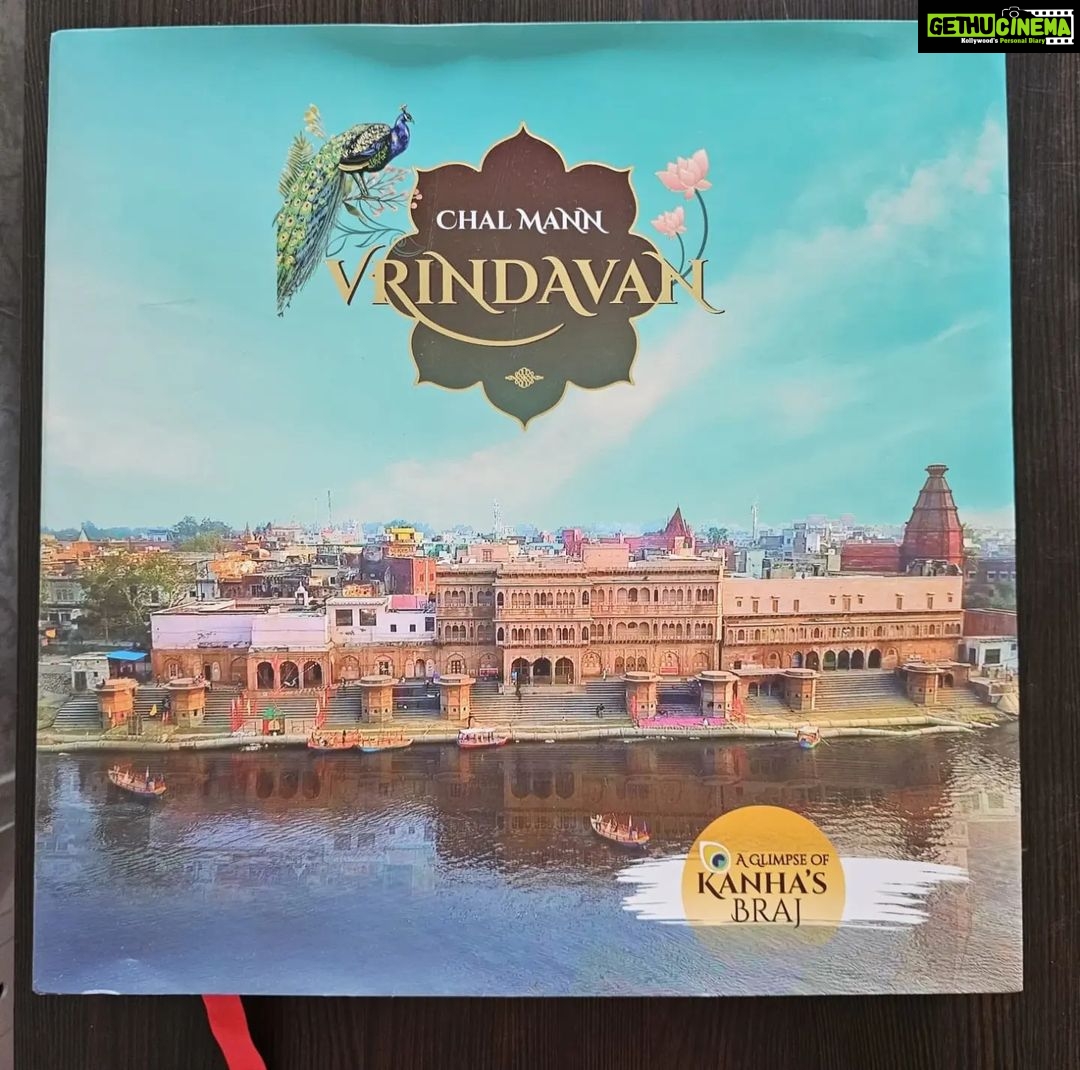 Hema Malini Instagram - Had the proud privilege of meeting PM Modi ji and handing over the first copy of Chal Mann Vrindavan, a beautiful coffee table book for which I am Chief Editor. The book with its unique, glossy photographs of the temples and edifices of Mathura-Vrindavan, will be a tourism booster. Modi ji was impressed with the beautifully compiled book and expressed his admiration. I also took the opportunity to seek his help to complete special ongoing projects that will leave an impact on Vraj for many years to come. #vrindavan #coffeetqblebook