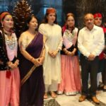 Hema Malini Instagram - Here in Dehradun to perform the ever popular ballet Durga on the invitation of the Director of Cultural Dept, Uttarakhand, Ms. Beena Bhatt. Welcomed by the Hotel Hyatt Regency with a lovely dance by the local artistes, it was a feast for the eyes indeed. Tomorrow is the program on Ma Durga at the opening of the new auditorium - Himalayan Culture Centre, Dehradun. #danceperformance #danceballet #durga #dehradun #himalayanculturalcentre