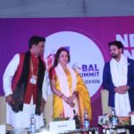 Hema Malini Instagram - Attended the Global Investor's Summit at Lucknow on the 12th of Feb, organised by the Film Bandhu UP. Addressed the gathering as a rep of the Ind Film Industry.The Chief Guest at the film section was I&B Min Shri Anurag Thakur. Happy to have shared stage with my colleagues Ravi Kishan & Madhur Bhandarkar. More photos of the event. @pmo_india #ianuragthakur07 @ravikishann @myogi_adityanath #globalinvestorssummit #lucknow #filmbandhu