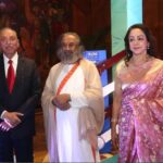 Hema Malini Instagram - It s a pleasure to attend launch of Kuhl stylish fans.Congratulations Kent RO and Mahesh Ji.With Kuhl Stylish energy efficient Fans, we will be saving electricity and adding style to your home. Time to change old Fans to energy efficient Kuhl Fans and help to ease climate change. outfit: @warpnweftbysagrikarai jewels: @minerali_store styled by: @kareenparwani style team: @suvidhijainn @tanisha7jain @ananyaakhanna #surrealparadise #kentro #kentkuhl #events