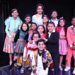 Hema Malini Instagram - Spent a magical day with our little champions. Wait for the wonder kids on #saregmplilchamps on @zeetv Here are more photos of this very interesting upcoming event! Do not miss these talented kids, born with lilting music in their blood - in action with Shankar Mahadevan, Annu Malik and me. Costume & Jewelry by @manishmalhotra05 @mmalhotra.world #saregamapalilchamps #realityshow
