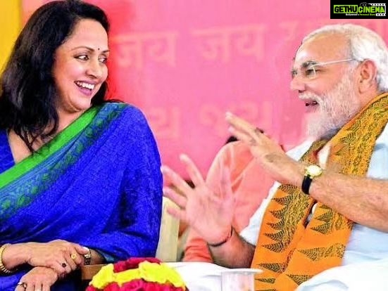 Hema Malini Instagram - Our PM Modi ji celebrates his 73rd birthday today🌺🌺May God grant him a healthy, productive and long life in the service of our glorious country. All the nation’s best wishes and hopes are with him on this momentous day and we are with him in his efforts to put India high on the global scenario🙏 #happybirthday #pmoindia #birthdaywishes #narendramodi #73rdbirthday