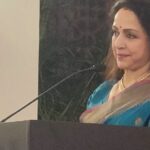 Hema Malini Instagram - I was awarded an honorary Doctorate yday by the Maharaja Surajmal Brij University, Bharatpur, Rajasthan. Present on the occasion were Shri. Rajendra Yadav, Hon'ble MoS, Dept of Higher Education, Govt of Rajasthan, HM, Shri. Kalraj Mishra Ji, Hon'ble Governor of Rajasthan, Hon'ble Minister for Higher Education, Rajasthan Government, Dr. Dalveer Bhandari , Hon'ble Justice at the International Court of Justice, Hague, Netherlands, Professor Ramesh Chandra, Vice-Chancellor, Maharaja Soorajmal Brij University, Bharatpur. #doctorate #honorarydoctorate