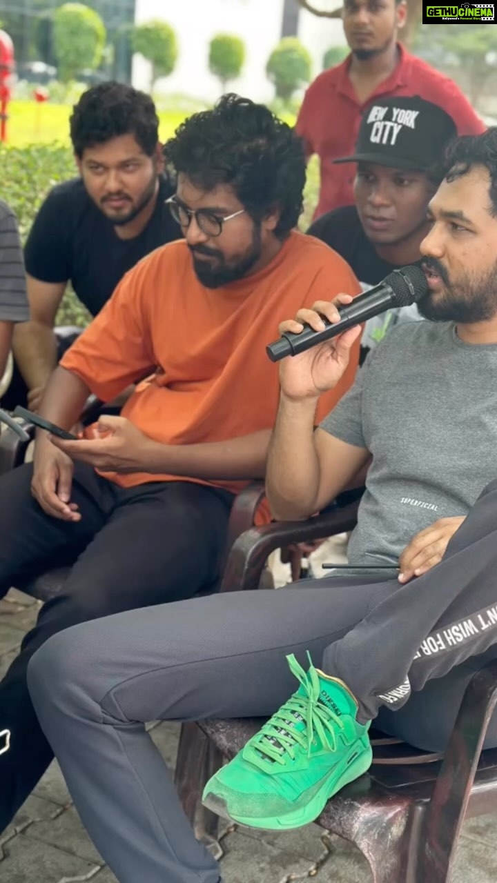 Hiphop Tamizha Instagram - It is a blessing to work with the ones you love and build something that can last even after you’re gone. @hiphoptamizha gon’ stand even after we’re gone !!! To the one who holds my back, no matter what - happy birthday @jeeva.jpg ❤️🎂