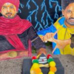 Hiphop Tamizha Instagram - Got this on whatsapp from my boys. Kudos to the artist ! An extraordinary artwork by @artsbyabbi