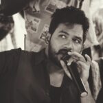 Hiphop Tamizha Instagram - "Embrace Your Element, Ignore the Noise, and Only Then Will You Find Your True Bliss! “ Holding a mic again, but not on the stage! It's so refreshing to get back to doing what we love most: creating!