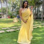 Hitha Chandrashekar Instagram - 🌼✨ @makeupdiaries_by_ashwini @kalasthreebytejaswinikranthi @anayra_couture @neela_rajkumar