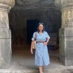 Hitha Chandrashekar Instagram - 05.05.23 📍Elephanta Caves A good day Indeed!