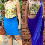 Hitha Chandrashekar Instagram - Reuse, re wear , recycle! 🌿✨