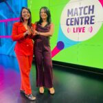 Hitha Chandrashekar Instagram - Late but latest ;) with the senior @mcreenadsouza