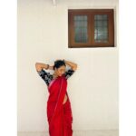 Hitha Chandrashekar Instagram - Thank you for the beautiful saree @avhni_colors_with_a_twist ❤️ Blouse by my favourite @kalasthreebytejaswinikranthi @kalasthreebytejaswinikranthi Jewellery courtesy & Photo courtesy @khushichandrashekar