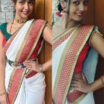 Hitha Chandrashekar Instagram - Ganesha Gowri Habbada Shubhashayagalu :) This Habba, I decided not to buy anything new and reuse what I already had! This one is extra special because it’s the first @kalasthreebytejaswinikranthi I ever wore! 2015 to now has only gotten better right?