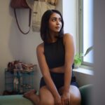 Hitha Chandrashekar Instagram - “What’s your best discovery?”, asked the mole. “That I’m enough as I am”, said the boy. - Charles Mackesy HMU @makeupdiaries_by_ashwini Photography @e_p_i_c_s 🖤✨