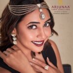 Hitha Chandrashekar Instagram - You showered a lot of love on the earlier piece from our Nizam inspired collection that @thehithaceee donned on - so here is a piece you can use in more ways than one! This headset is a 3-in-1 piece that functions as a choker as well, with its far-sized rose-cut diamonds and of course, the matching accessories that go with it. A touch of solitaires and of course the #accuracyindesign assured by @arjunaa_jewellers, you know we have a winner at hand! #handmadejewellery #diamonds #precious #classic #legacy #finesse #uncutdiamonds #stones #intricate #beauty #exquisite #gems #stones #goldjewellery #diamonds #goldenjewellery #Emerald #bestjewellery #seasonoflove #jewellerylove #majestic #exotic #modern #jewelleryoftheday #blingbling #arjunaa #instajewellery #jewels #glam #bangalore Jayanagar 4T Block