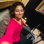 Indhuja Ravichandran Instagram - Dubbing part ends sappy !!! For #parking 🫶