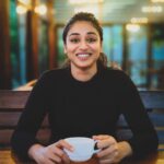 Indhuja Ravichandran Instagram – Coffee Candids in @wildplanetresort 🖤
.
.
.
.
.
Thank you @tripstoluxury @shashanksivapurapu for introducing this beautiful serene place 🤍 Devala