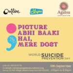 Ira Khan Instagram - Things are much less frightening when we know something about them and learn what we can do about them if we don’t like them. 10th September. It’s recognised as World Suicide Prevention Day every year. This is not an event where we scare you about suicide. Its heavy and sensitive but it’s not dreadful. It’s to make people aware that each and everyone can do small things and big things (whichever we want) to make someone who struggling feel less alone. To notice and do our little bit towards bringing back hope to someone’s life. There are so many people who have thoughts about suicide and feel isolated and alone and scared. They don’t have to. They’re probably sitting next you, are someone you love or someone you meet quite frequently. For them and for yourself, I urge you to lift the veil over this topic. Let’s be less scared together. Let’s be less alone together. LINK IN BIO #worldsuicidepreventionday #wspd #goyellow #suicideprevention #hope #life #semicolonproject #pictureabhibaakihaimeredost #agatsu #yourenotalone #helpisoutthere #askforhelp #help #support #itsokay #connection #love #community #event #sunday Pali Village, Bandra West