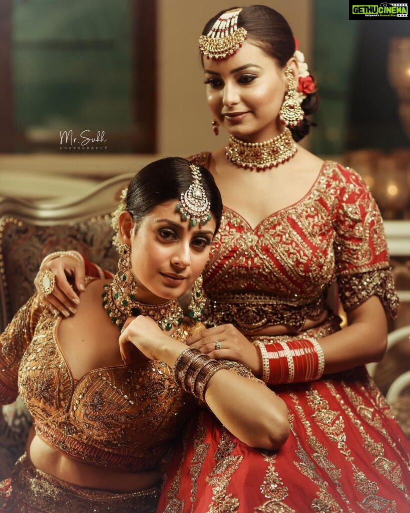 Isha Malviya Instagram - Embracing the beauty of our culture with @vandanastudiobysahil ✨ . Picture Credit @mr_sukh_photography Jewellery @nanakjewellerspatiala Makeup & Hair @bombay_stylish_salon_nabha