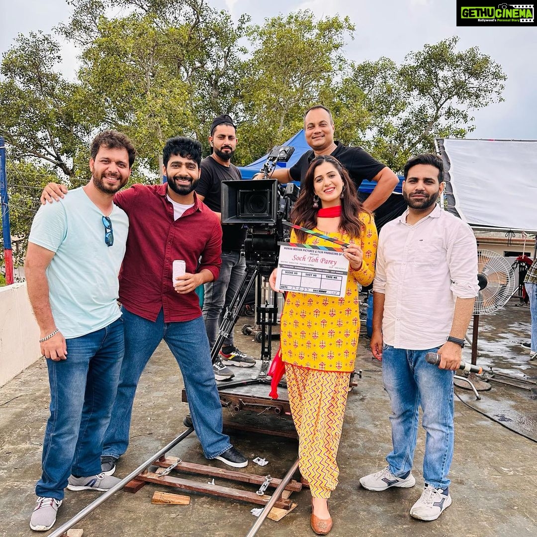 Isha Rikhi Instagram - “Soch Toh Parey” . . . @dheerajkkumar @raghveerboliofficial @thepankajverma @virendrak_cinematography @iamsahildev @thenanditakohli @deesh6sandhu