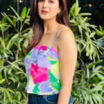 Isha Rikhi Instagram - 🫶🏻🌈 Earrings @thefashionparadestore