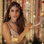 Ishita Raj Sharma Instagram – Bhai ki shaadi ka noor ✨
AnishaAnkit 🤍
.
Outfit- @dishapatilpretcouture 
Jewellery @gehnajewellers1 
Makeup @hellohashtagmakeup 
Hair @shirleensartistry 
Shot by @rahulshetty436 New Delhi