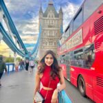 Ishita Raj Sharma Instagram – ‘Tis a sweet London Affair! Tower Bridge, London
