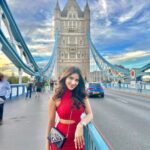 Ishita Raj Sharma Instagram – ‘Tis a sweet London Affair! Tower Bridge, London