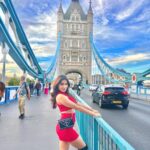 Ishita Raj Sharma Instagram – ‘Tis a sweet London Affair! Tower Bridge, London