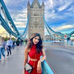 Ishita Raj Sharma Instagram – ‘Tis a sweet London Affair! Tower Bridge, London