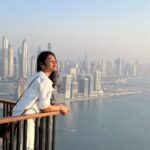 Ivana Instagram - Postcard from Dubai✉️❤️ Here’s my Dubai so far, Thank you @touronholidays for curating this one! 1. Museum of the Future: Stepping into tomorrow at Dubai's Museum of the Future - where innovation meets our imagination! 🚀🌌 2. View at the Palm: Lost in the breathtaking beauty of The Palm - a slice of paradise on Earth! 3. Dhow Cruise: Sailing through Dubai's glittering skyline on a Dhow Cruise - a night to remember! 🌟⛵ 4. Burj Khalifa: Standing on top of the world at Burj Khalifa, where the sky's the limit #letstouron #touronmoments #dubaiwithtouron