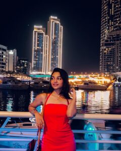 Ivana Instagram - City lights and Dubai nights🌃

📸 @leo_shaji__ 

#dubai#cruise