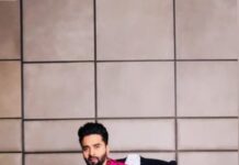 Jackky Bhagnani Instagram - 🔥 Voguish🔥 Styled by @sanamratansi Outfit @manishmalhotraworld Shoes @trumpetshoes_in HMU @luv_hans77 📸 @armaanguptaforreal