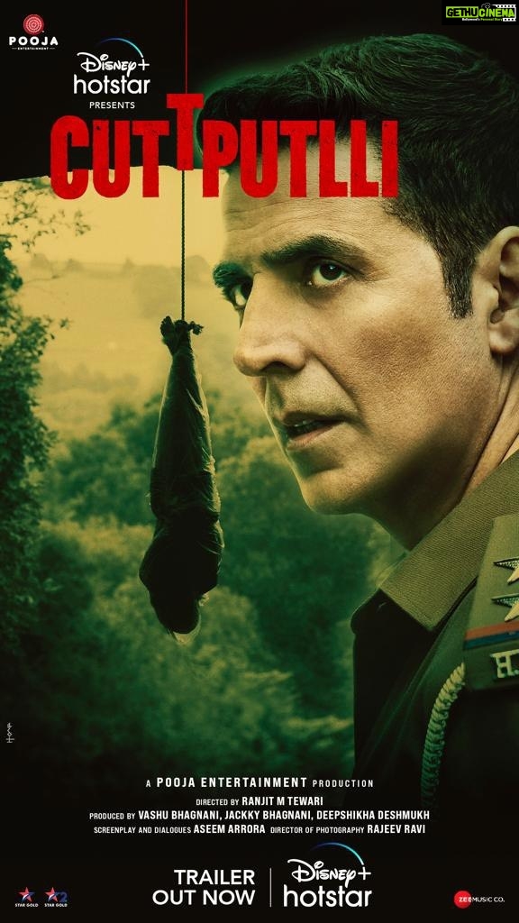Jackky Bhagnani Instagram - 3 Murders, 1 City, A Cop and A Killer out On the Loose! Watch the #CuttputlliTrailer out now on @disneyplushotstar #CuttputlliOnHotstar @akshaykumar @VashuBhagnani @rakulpreet @ranjitmtewari @deepshikhadeshmukh @sargunmehta @Imchandrachursingh @pooja_ent @aseemarrora #RajeevRavi @zeemusiccompany