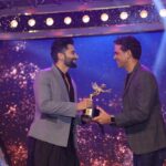 Jackky Bhagnani Instagram - Elated to win this award @iwmbuzz and even more so receiving it from the talented Mr. Vikramaditya Motwane. @motwayne Jubilee invokes a sense of pride in me which establishes Indian Cinema providing world class content.