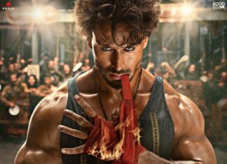 Jackky Bhagnani Instagram - Usko koi kya rokega...jab Bappa ka hai uspe haath Aa Raha Hai Ganapath… karne ek nayi duniya ki shuruwat #GanapathAaRahaHai #Ganapath in cinemas this Dussehra, 20th Oct @amitabhbachchan @vashubhagnani #VikasBahl @deepshikhadeshmukh #GoodCo @zeemusiccompany @vishalmishraofficial @elliavrram @ziadmbakri @girishkulkarni1 @rahman_actor @shruthymenon @jameel.mumbai @slglobal001 @timman79