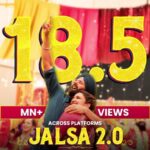Jackky Bhagnani Instagram - Love from the audience is real, Jalsa 2.0 hits 18.5 million+ Views across platforms! #GetReadyToJalsa 🥳 Watch JALSA 2.0 on Jjust Music's YouTube Channel, link in bio ❤ Watch the story of Bharat’s true hero with #MissionRaniganj in cinemas on 6th October. @akshaykumar @vashubhagnani @parineetichopra @tinudesaiofficial @jackkybhagnani @deepshikhadeshmukh @ajay_kapoor_ @vipulkrawal @pooja_ent @jjustmusicofficial @satindersartaaj @premhardeep @ganeshacharyaa @shyamc26 @pvrpictures