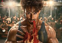 Jackky Bhagnani Instagram - Usko koi kya rokega...jab Bappa ka hai uspe haath Aa Raha Hai Ganapath… karne ek nayi duniya ki shuruwat #GanapathAaRahaHai #Ganapath in cinemas this Dussehra, 20th Oct @amitabhbachchan @vashubhagnani #VikasBahl @deepshikhadeshmukh #GoodCo @zeemusiccompany @vishalmishraofficial @elliavrram @ziadmbakri @girishkulkarni1 @rahman_actor @shruthymenon @jameel.mumbai @slglobal001 @timman79