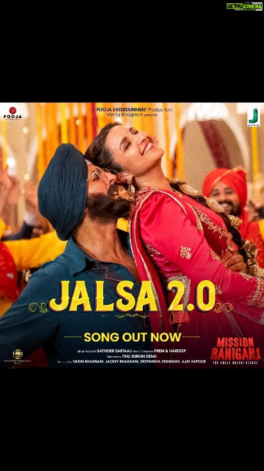 Jackky Bhagnani Instagram - Don't miss out on The Biggest Celebration Of The Year, song out now on Jjust Music Channel 🔊 #GetReadyToJalsa @vashubhagnani @akshaykumar @parineetichopra @ganeshacharyaa @tinudesaiofficial @jackkybhagnani @deepshikhadeshmukh @ajay_kapoor_ @jjustmusicofficial @pooja_ent @satindersartaaj @premhardeep @prempal_hans @shyamc26