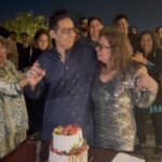 Jackky Bhagnani Instagram - This is what 40years of love looks like ❤️ Happy anniversary mom and dad and thank you for showing us what companionship is 🤗 here is to forever ❤️❤️ @vashubhagnani @pujabhagnani