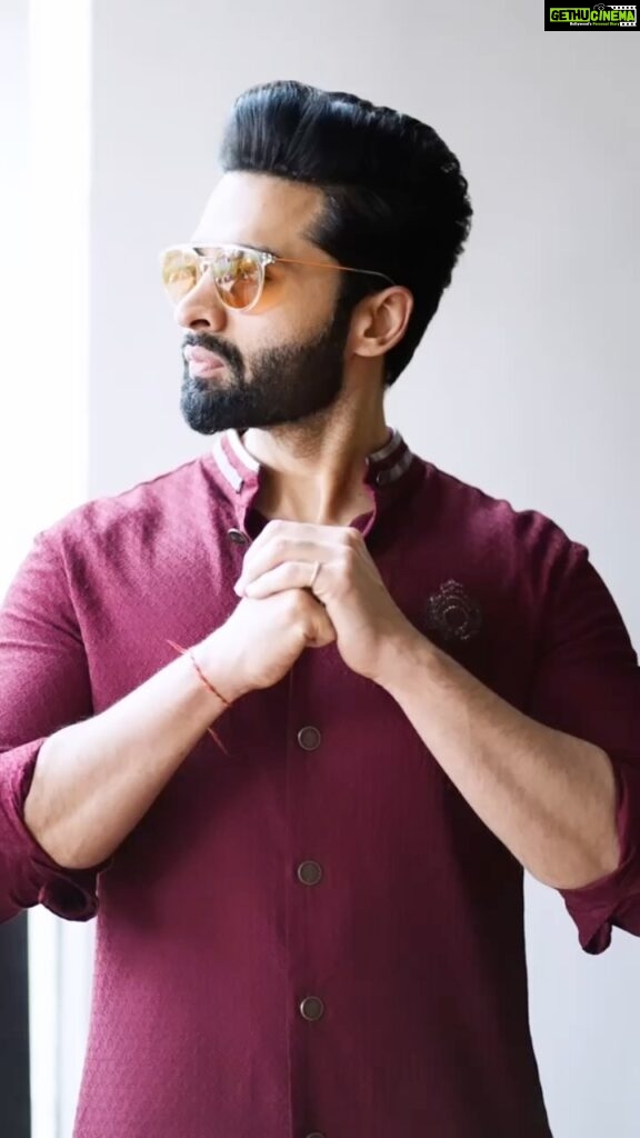 Jackky Bhagnani Instagram - There’s nothing better than being yourself😎 Styled by @theanisha Outfit @shantanunikhil HMU @luv_hans77 📸 @bhushangavasofficial