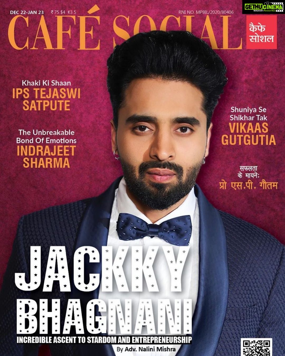 Jackky Bhagnani - 55.5K Likes - This month’s cover features JACKKY BHAGNANI, a multi-talented actor, producer, and entrepreneur.
Jackky has taken the production game to new heights and was named the ‘Most Stylish Producer’ at the HT Awards and ‘New-Age Producer’ by another prestigious journal.
Jackky advocates for causes such as global warming and encouraging young people to be physically active, fit and healthy. He founded “KASRAT,” an NGO, to execute fitness initiatives for the masses.
In 2019 Jackky ventured into digital music and introduced Jjust Music and later the same year Jjust Kids.
To read use the click below: https://cafe-social.in/jackky-bhagnanis-incredible-ascent-to-stardom-enterprenuership/
#jackkybhagnani #jjustmusicofficial #jjustmusic #jjustkids #kasrat #cafesocialmagazine #inbookcafe #producer #filmproducer #bollywoodnews #bollywoodcelebrity