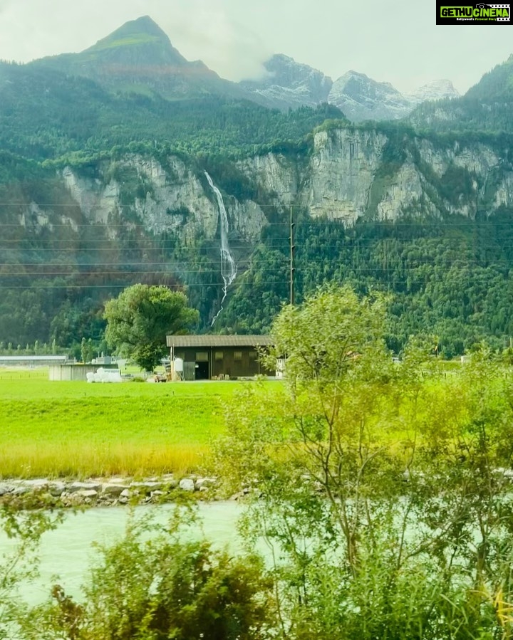 Janani Ashok Kumar Instagram - INTERLAKEN YOU IRRESISTIBLE BEAUTY 🫠💯♥️ #switzerland #traveldiaries #europe #memories #lifeisbeautiful Interlaken, Switzerland