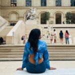 Janani Ashok Kumar Instagram – The Louvre, or the Louvre Museum, is a national art museum in Paris, France. A central landmark of the city, it is located on the Right Bank of the Seine in the city’s 1st arrondissement and home to some of the most canonical works of Western art, including the Mona Lisa and the Venus de Milo.
–
One day won’t be sufficient to look at the magnificent work of arts all around this museum 🫠
Watch the space for some beautiful arts I captured 🙌🏼
–
📸: @madhumitha_sivasankar 
#louvremuseum #louvre #louvrepyramid #louvreparis #paris #parisfrance #love #travel #traveltheworld Louvre Museum Paris France