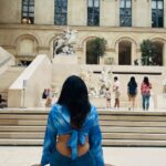 Janani Ashok Kumar Instagram – The Louvre, or the Louvre Museum, is a national art museum in Paris, France. A central landmark of the city, it is located on the Right Bank of the Seine in the city’s 1st arrondissement and home to some of the most canonical works of Western art, including the Mona Lisa and the Venus de Milo.
–
One day won’t be sufficient to look at the magnificent work of arts all around this museum 🫠
Watch the space for some beautiful arts I captured 🙌🏼
–
📸: @madhumitha_sivasankar 
#louvremuseum #louvre #louvrepyramid #louvreparis #paris #parisfrance #love #travel #traveltheworld Louvre Museum Paris France