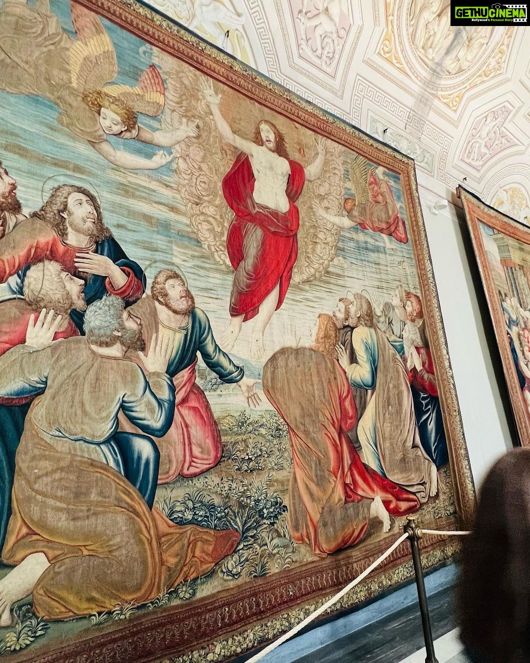 Janani Ashok Kumar Instagram - In one word I call this place a “masterpiece” - #vaticanmuseum #rome #italytravel #memoriesforlife Vatican Museums - Musei Vaticani